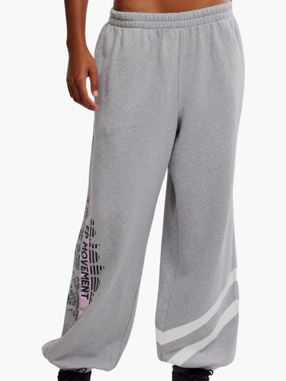 FP Movement All Star Logo Joggers Free People Sweatpants Grey